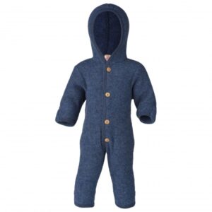 Engel Wolfleece Overall - Blauw, 50/56 ( 0 tot 2 maanden )