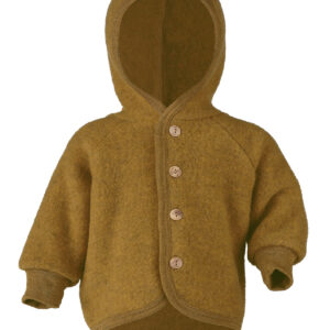 Engel Wollen Jasje - Geel, 50/56 ( 0 tot 2 maanden )