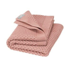 Disana Wollen Deken Honeycomb Roze