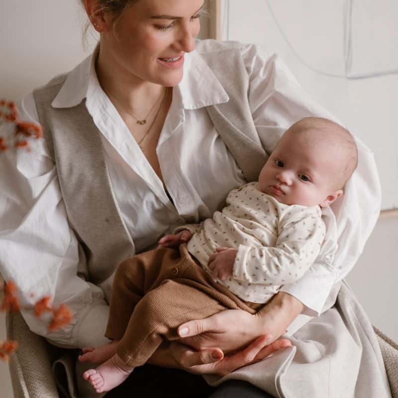 Baby broek Dirkje bruin unisex Baby broek Dirkje bruin unisex - Afbeelding 4