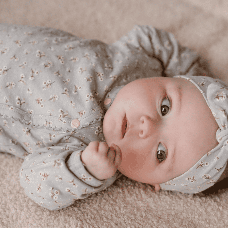 dirkje baby set meisje longsleeve broek haarband blauw dirkje baby set meisje longsleeve broek haarband blauw - Afbeelding 3