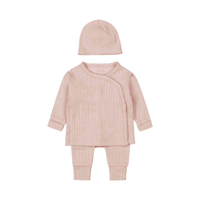dirkje baby set meisje longsleeve broek mutsje roze dirkje baby set meisje longsleeve broek mutsje roze