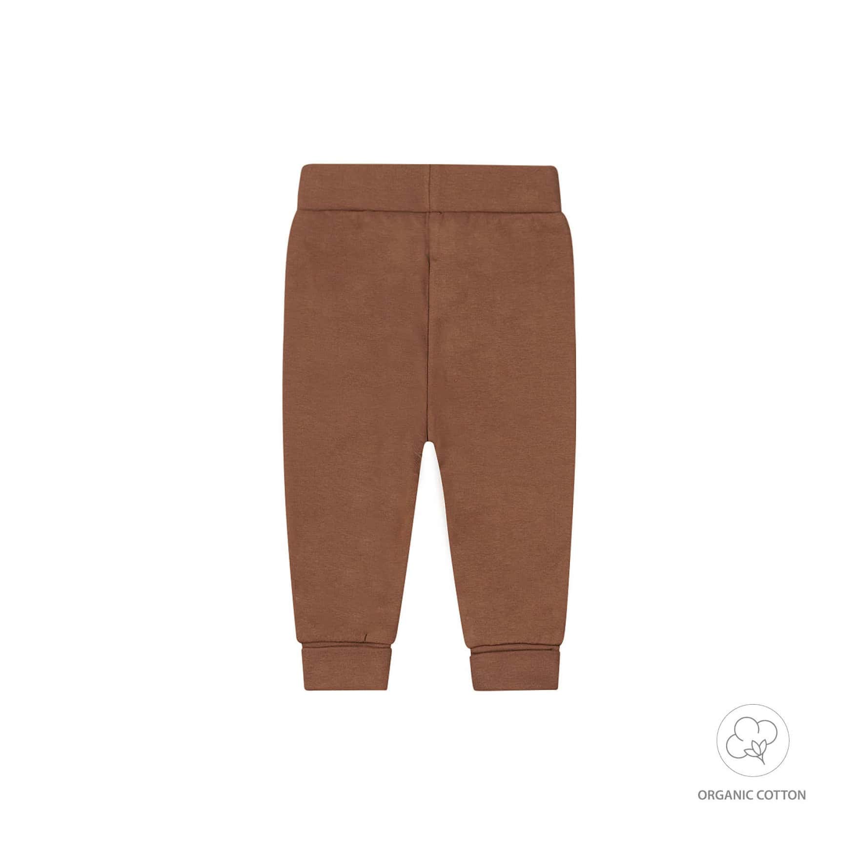 Dirkje jongens bio baby broek bruin zakje Dirkje jongens bio baby broek bruin zakje - Afbeelding 2