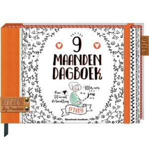 zwangerschap dagboek 9 maanden invulboek by pauline oud