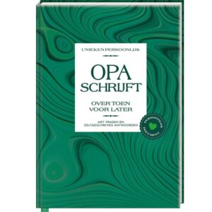 opa schrijft